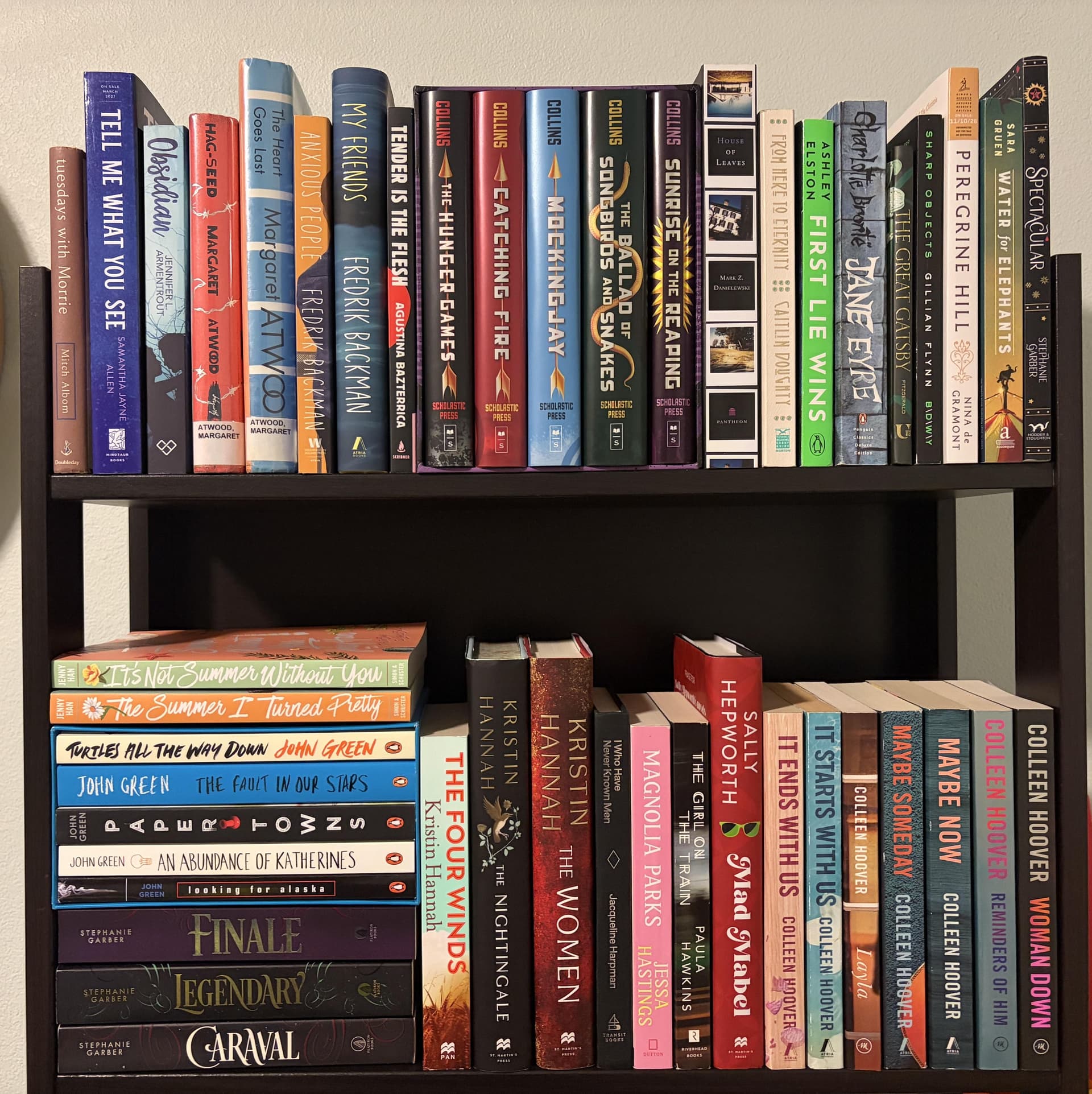 Uploaded bookshelf
