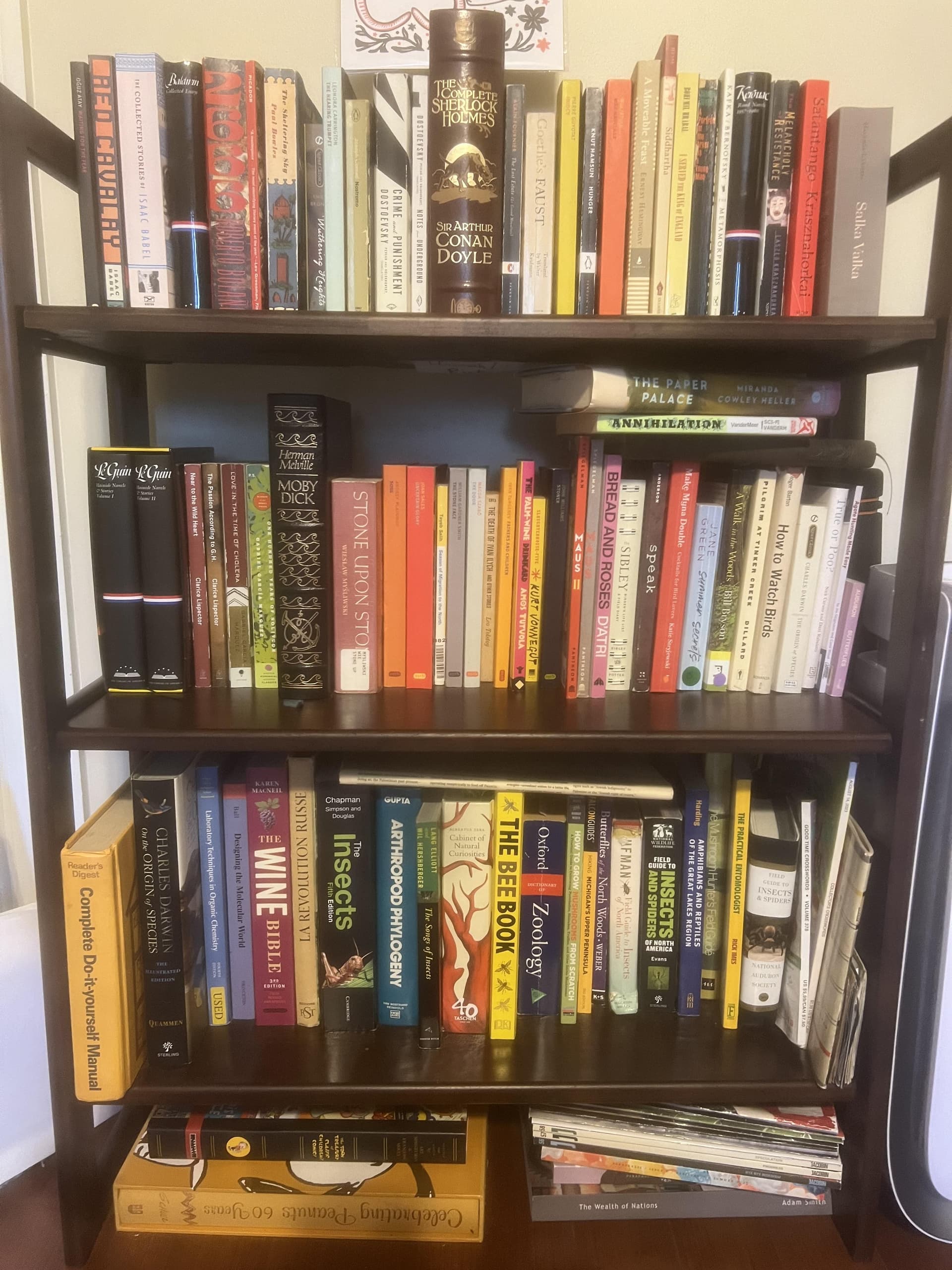 Uploaded bookshelf